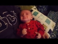 The Imperial March from Star Wars soothes crying baby.