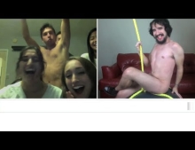 Miley Cyrus - Wrecking Ball (Chatroulette Version) by YouTube user SteveKardynal