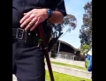 Bike riding kid gracefully schools cop on the law.