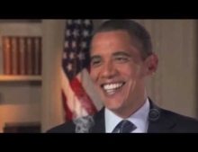 CBS 60 Minutes interview with President Barack Hussein Obama. Was he high?