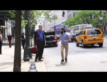 High Five New York Seems To Bring A Lot Of Smiles To Peoples Faces As They Try To Hail A Cab.