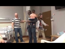 New parents have a big surprise for their friends and family.