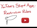 HiIarious rant about YouTube's age-restriction rules.
