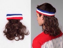 Billy Ray Cyrus fans will love this mullet headband.