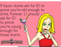 Forever 21 should ask for ID just like liquor stores.