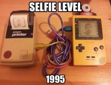 How a Selfie Was Taken Back In The Day.