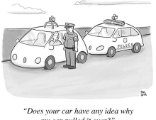 How a traffic stop in the future might look.