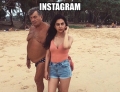 Instagram photobomb.