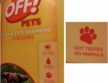 Not tested on animals.
