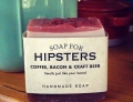 Soap for hipsters.