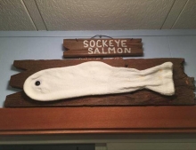 Sockeye salmon.