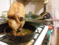 Thanksgiving turkey looking for revenge.