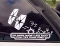 The Empire doesn't care about your stick figure family.