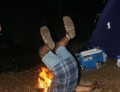 There is always that one guy that falls into the campfire