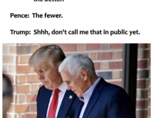 Trump and Pence discuss immigration.