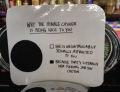 Why the female cashier is being nice to you...