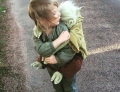 Yoda training another young Jedi.