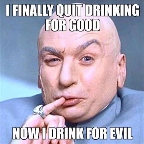 I finally quit drinking for good...