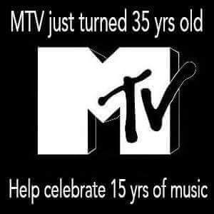 MTV turns 35 years old.