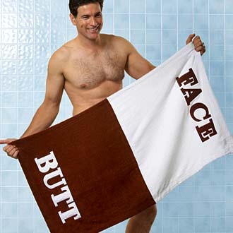The Butt Face Towel Provides A Simple Solution For A Common Problem.