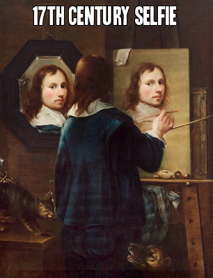 17th century selfie.