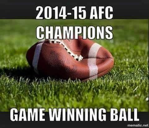 2014-2015 NFL AFC Championship game ball between the Colts and Patriots has been located. 