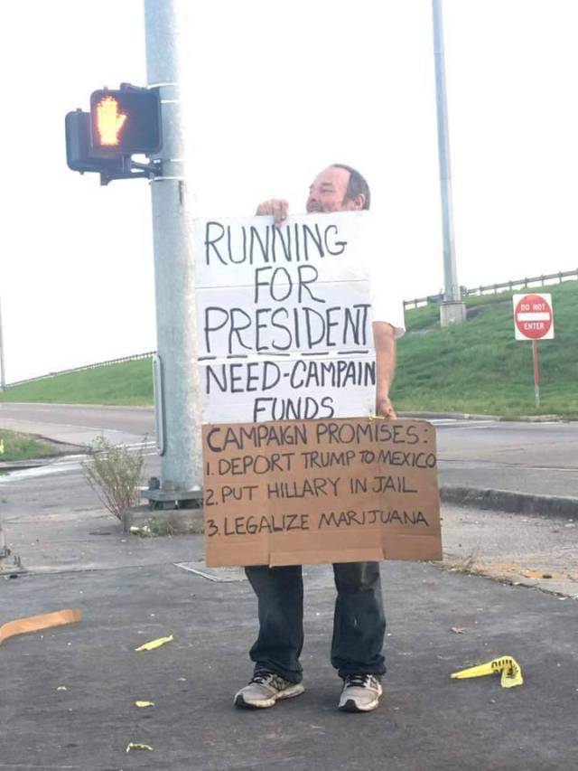 2016 presidential candidate worth voting for.