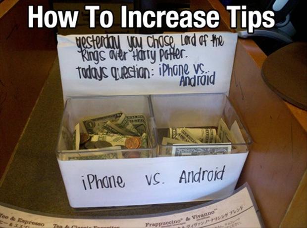 A great way to increase your tips.