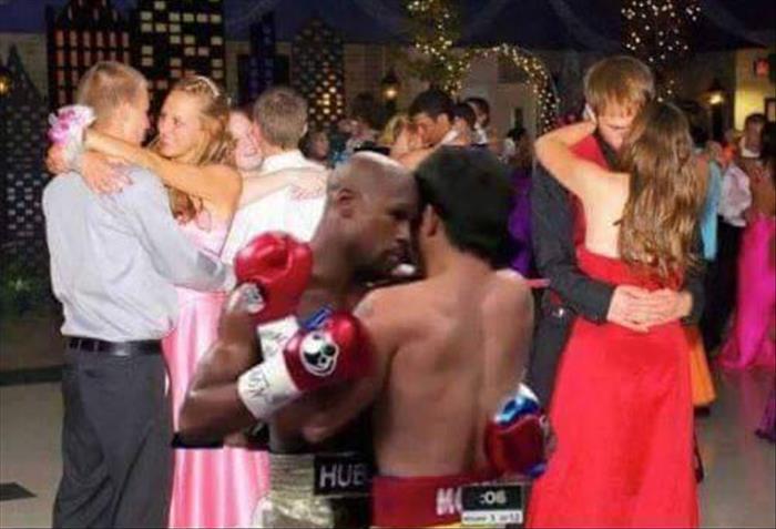A rematch between Manny Pacquiao and Floyd Mayweather would be super cute.