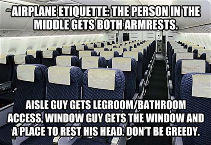 Airplane Etiquette