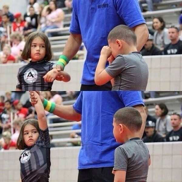 Always and I mean always have the eye of the tiger.