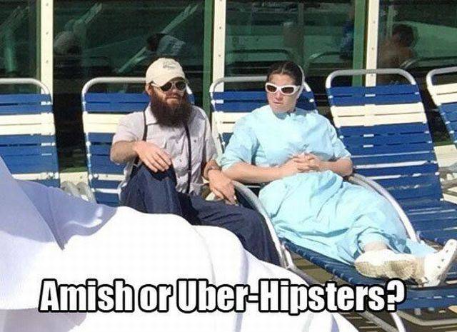 Amish or Uber-Hipsters?