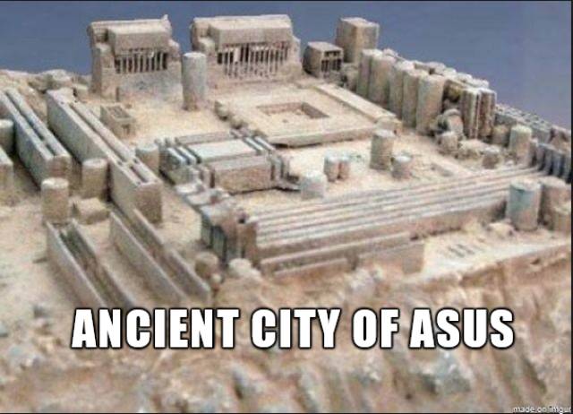 Ancient city of Asus.