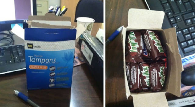 Best place to hide your secret stash.