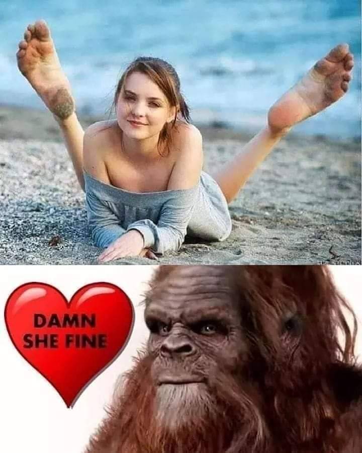 Bigfoot found his soul mate.