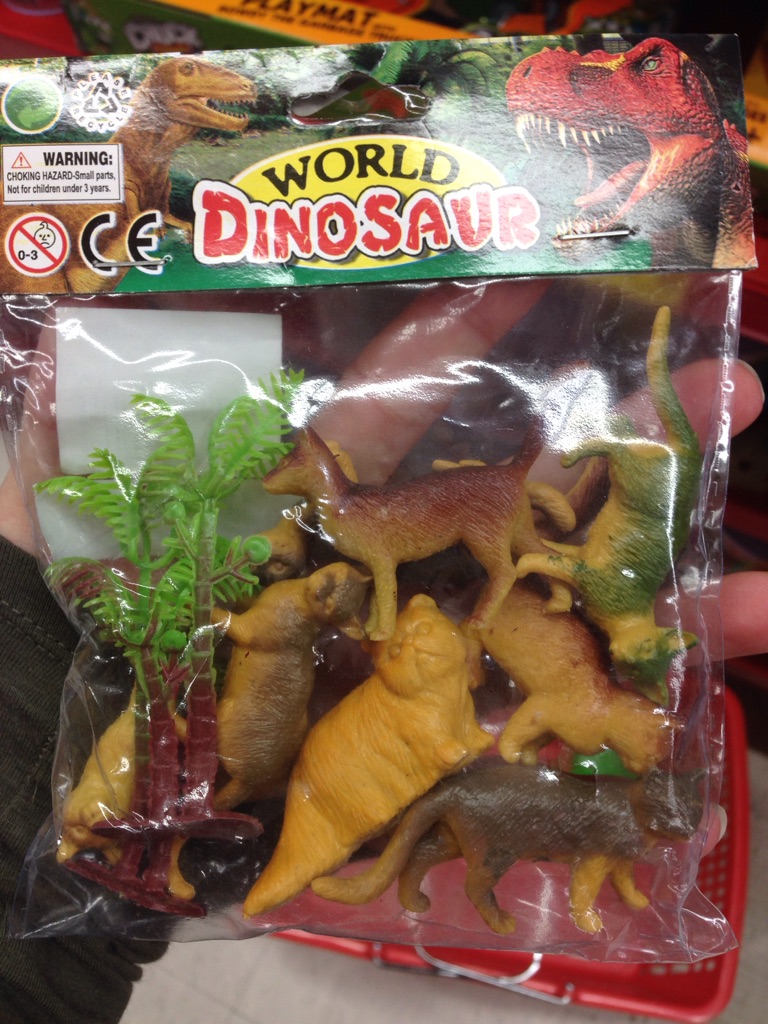 Bought this pack of toy dinosaurs only to find out they are cats. I feel so ripped off.