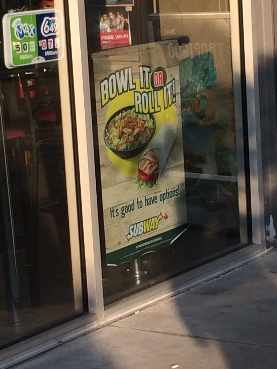 Bowl it or roll it. Damn, I got the munchies already.