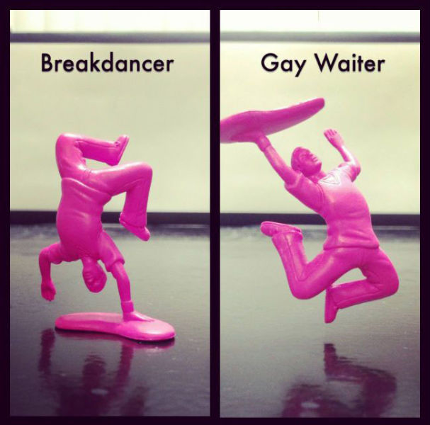 Breakdancer or Gay Waiter?