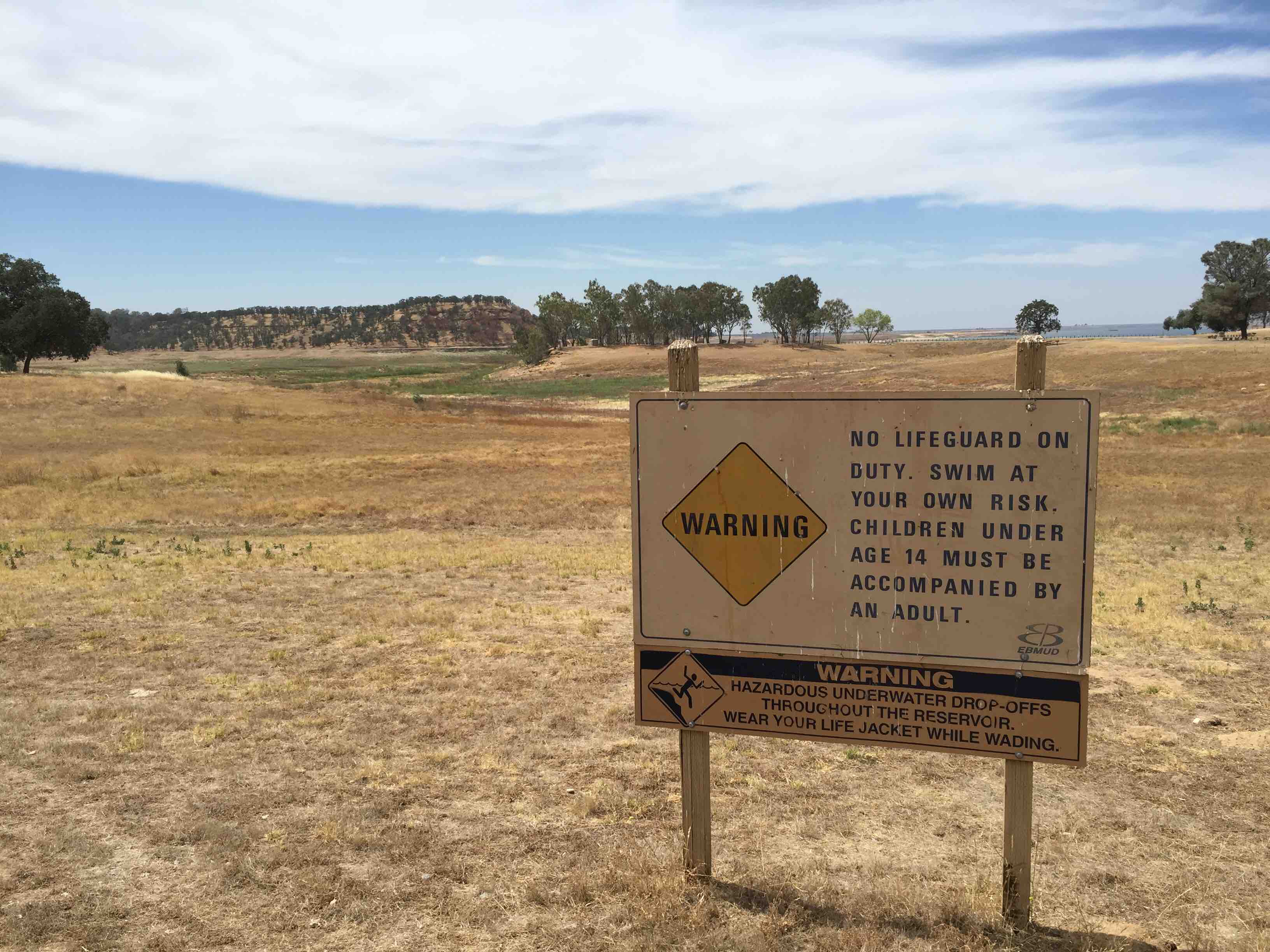 California drought is extremely bad.