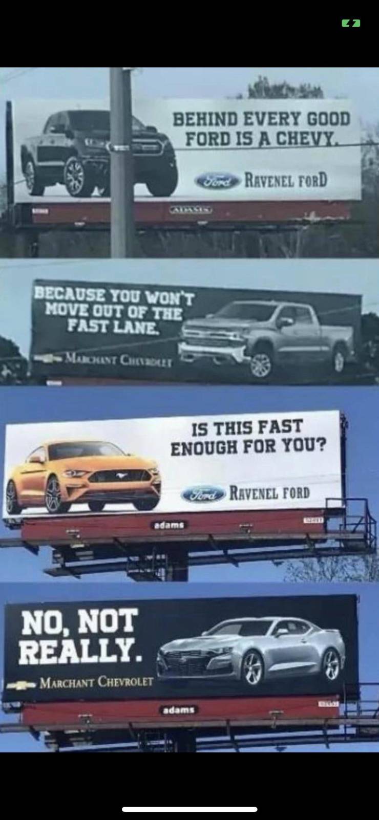 Chevy vs. Ford