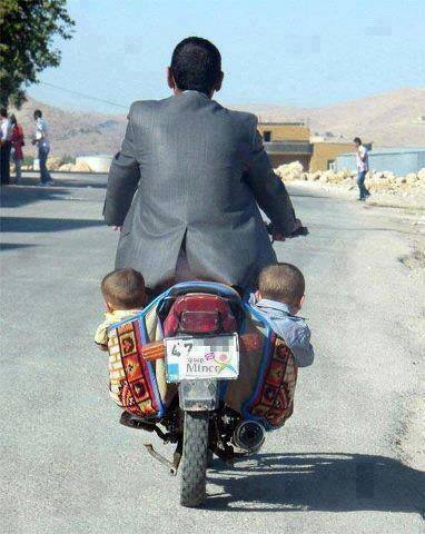 Child safety seat laws are not quite as strict in this country