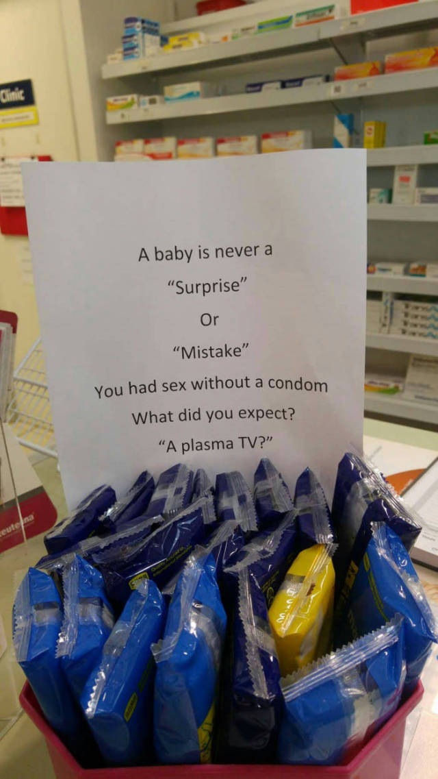 A baby is never a surprise or a mistake.