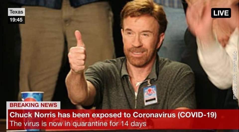 Chuck Norris vs. Coronavirus (COVID-19)