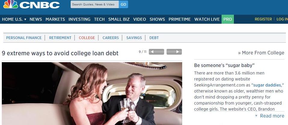 CNBC gives tips on how to avoid college student loan debt.