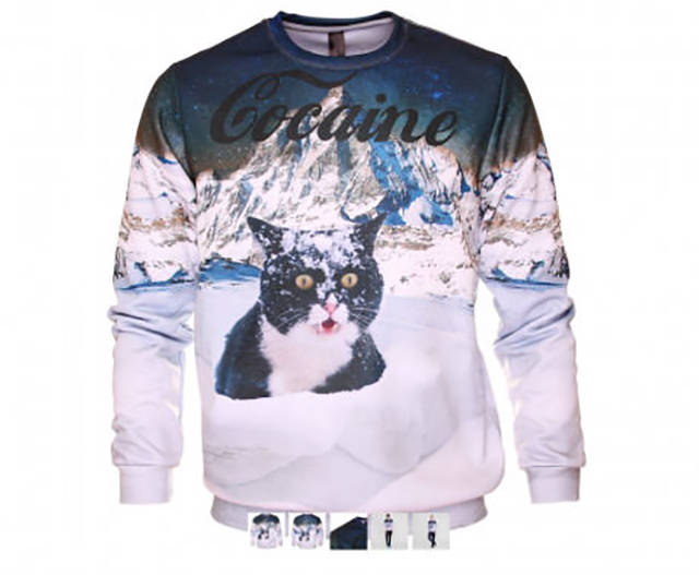 Cocaine cat is a real trendsetter.
