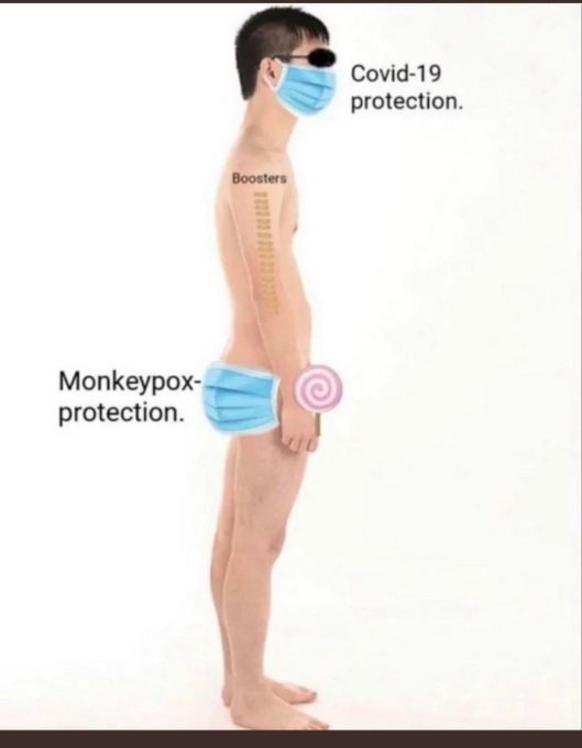 COVID-19  Protection vs. Monkeypox Protection