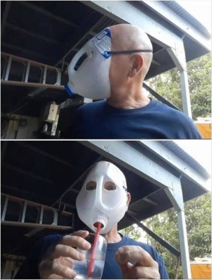 Custom mask to help get you through a pandemic.