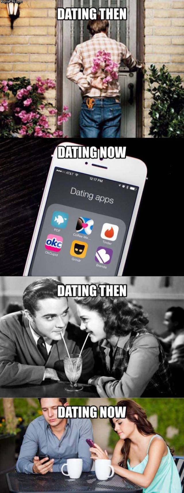 Dating: Then and Now