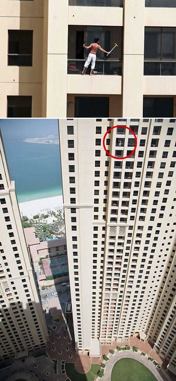 Dirty windows are so annoying this guy had to do something about it.