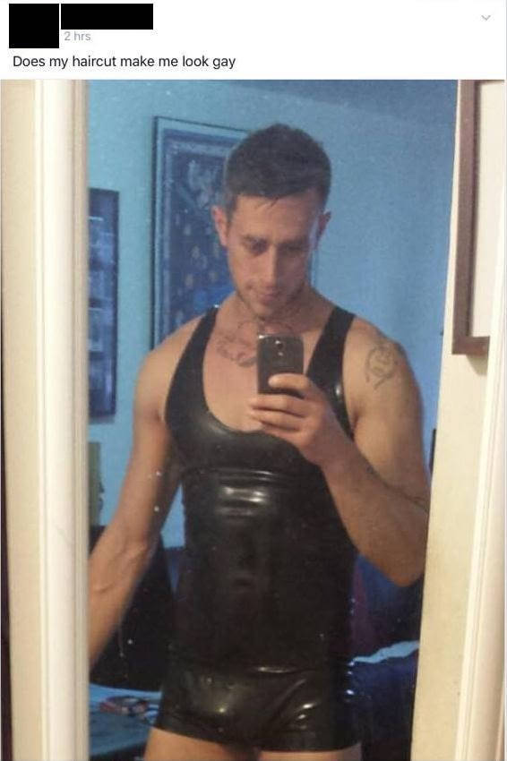 Does my haircut make me look gay?